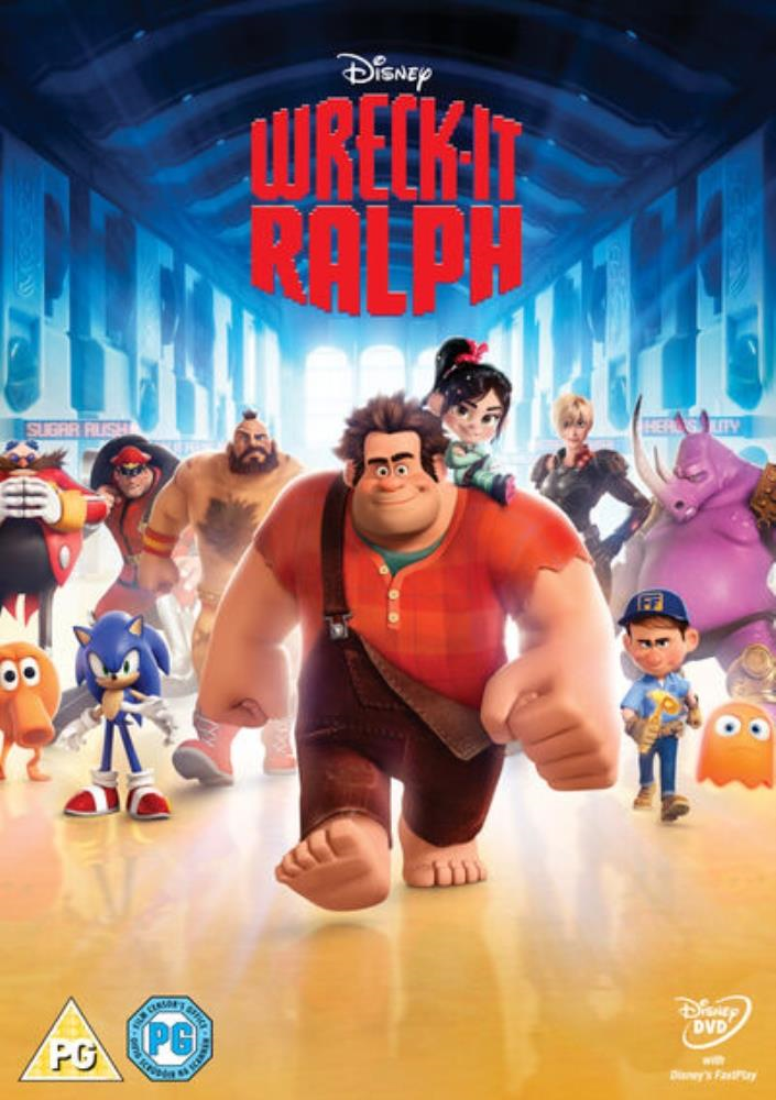 Wreck-it Ralph DVD FREE SHIPPING