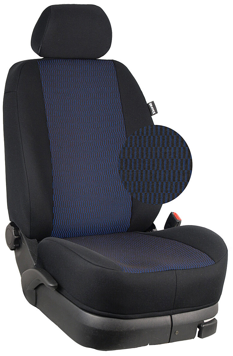 Leder Sitzbezüge Für Hyundai I10 (2008-2013) - 9-teilig Rot