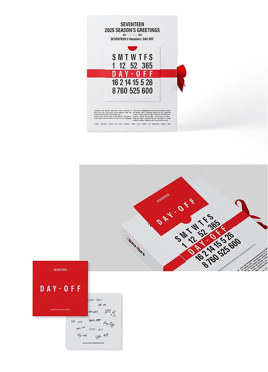 SEVENTEEN 2025 SEASON'S GREETINGS/Code+Calendar+Diary+Photo Book+