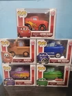 Funko Pop! Vinyl - Cars Bundle (#128, #129, #130, #131)(DAMAGED)