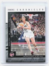 2025 Panini Caitlin Clark Chronicled #3 Caitlin Clark Indiana Fever