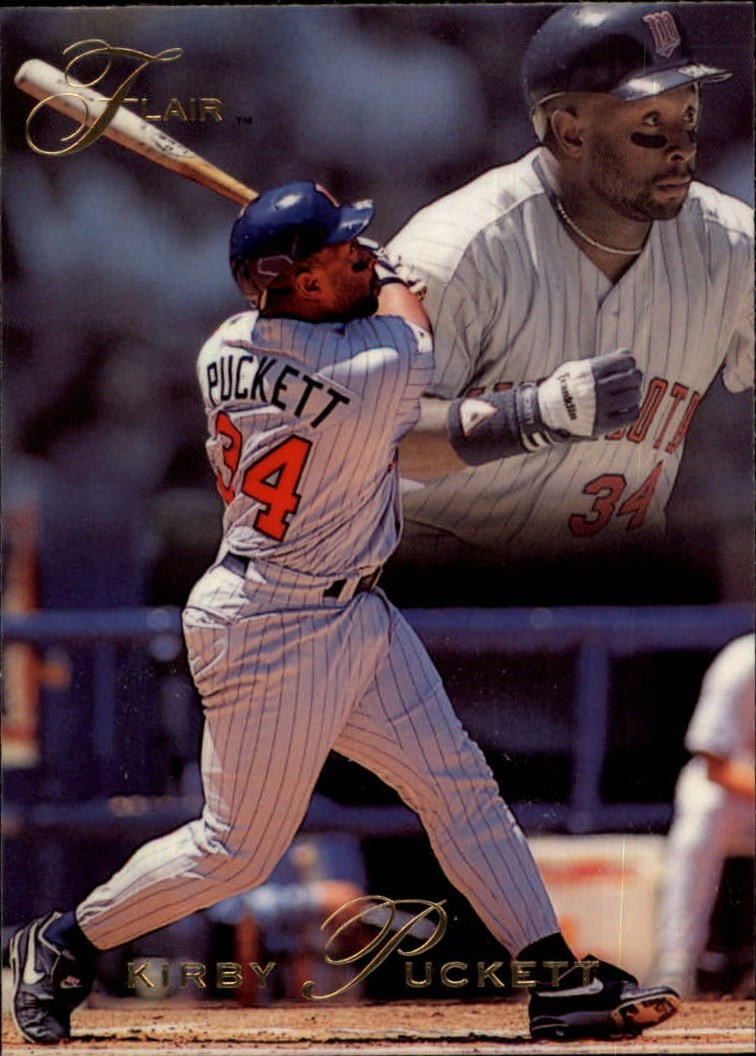1993 Flair #242 Kirby Puckett - BB