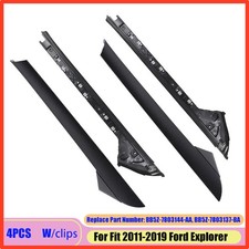 Left Right Side Windshield A Pillar Molding Trim Fit For 2011-19 Ford Explorer