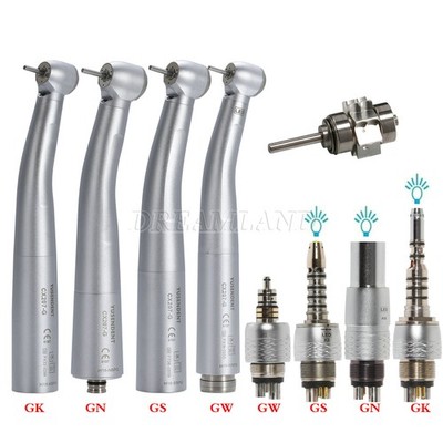 COXO Dental Fiber Optic Handpiece For KAVO/Sirona/NSK Coupler 6 Pin /LED Bulb