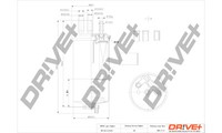 Dr!ve+ Kraftstofffilter Leitungsfilter FüR Dacia Duster Logan Pick-Up 1.5 Dci