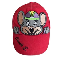 Chuck E Cheese’s 2009 Baseball Cap Hat Embroidered Adjustable One Size Kids