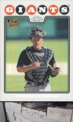 2008 Topps Chrome #207 Stephen Holm Refractors - DAD