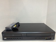 JVC HR-XVC11 DVD Player VCR Combo Hi-Fi Stereo - Tested Works - With Remote