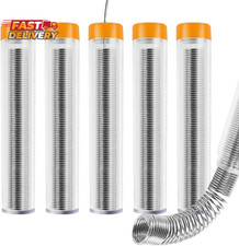 5 Pack 1Mm Rosin Core Solder, Electronic Solder for Repairing Electronic and Ele