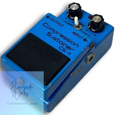 Gebrauchtes BOSS CS-1 Compression Sustainer Pedal blau