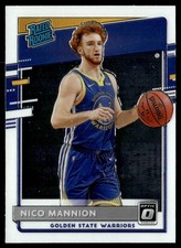 2020-21 Donruss Optic Nico Mannion Golden State Warriors #190