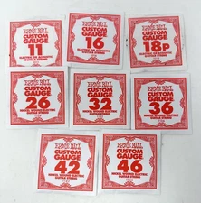 Ernie Ball Custom Gauge Guitar String Set Lot 11 16 18p 26 32 36 42 46
