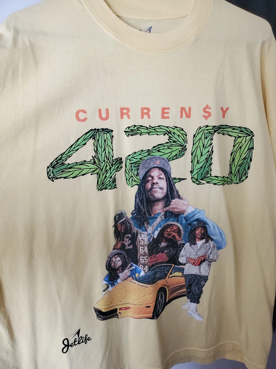 Curren$y Winners Circle ツアーTシャツ jetlife Curren$y Winners