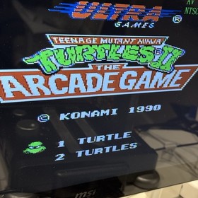 Teenage Mutant Ninja Turtles II: The Arcade Game (NES, 1990) Authentic TESTED