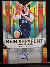 2024-25 Panini Court Kings - Heir Apparent Cam Spencer #HA-SPC /125 (AU, RC)