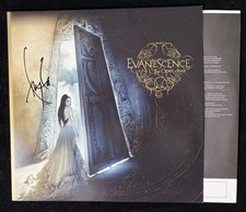 Amy Lee signed vinyl album EVANESENCE THE OPEN DOOR  BAS Beckett COA Autograph