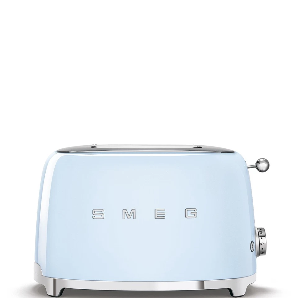 SMEG TSF01PBEU 2-Scheiben-Toaster Pastellblau NEU OVP - Bild 1 von 5