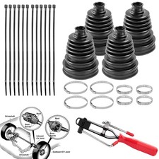4pcs For Subaru Silicone Cv Axle Boot Repair Kit Cv Joint Boot Pliers Tool 4pcs For Subaru Silicone Cv Axle Boot Repair Kit Cv Joint Boot Pliers Tool