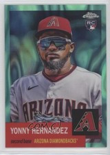 2022 Chrome Platinum Anniversary Aqua Lava Refractor /299 Yonny Hernandez 10t9