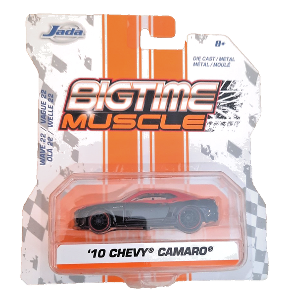 Jada Toys Die Cast Bigtime Muscle ´10 Chevy Camaro 1:64 Wave 22 Neu/Ovp-image