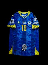 Maglia calcio Dario Saric #19 Bosnia Kelme L Bosna BiH Matchworn MW
