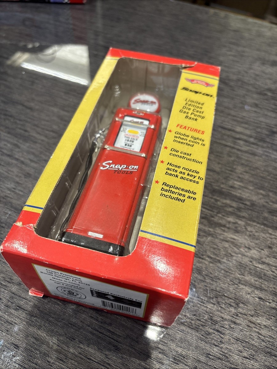 New* Snap-On Tools Die Cast Gas Pump Bank SSX 2044 Limited Edition