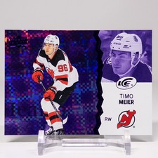 2023-24 Upper Deck Ice - Timo Meier #5 Purple NHL Hockey