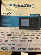 SiriusXM Satellite Radio Onyx EZ Radio Used with Accessories