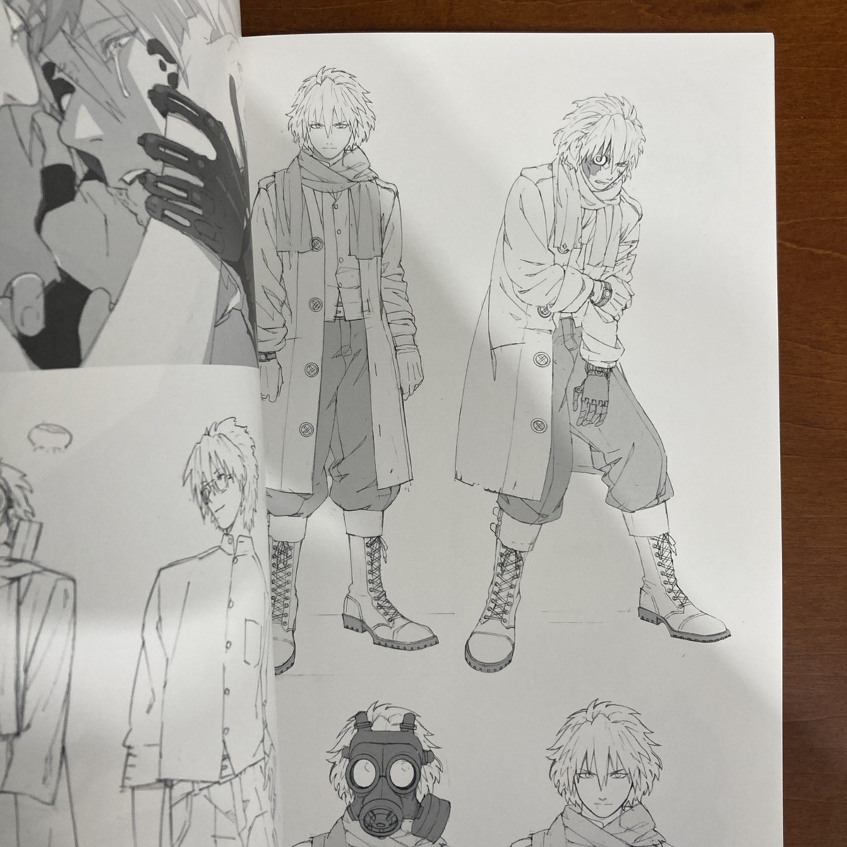 Nitro+CHiRAL Official Works DRAMAtical Murder Art Book