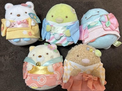 Sumikko Gurashi X Kyoto Toei Kyoto Studio Park Gefüllte Spielzeug 5 Set