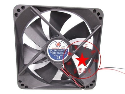 1PC SUPER FAN SDF12025H12S 12V 0.22A 12CM   power cooling fan  #qm