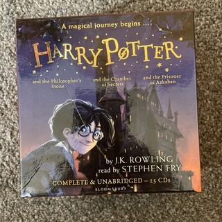 Harry Potter Audiobooks (25 CDs) read by Stephen Fry Books 1 3 Brand New Sealed