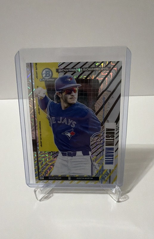 2021 Bowman Chrome - Bowman Ascensions Austin Martin #BA-2 Mojo Refractor (RC)