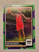 Zion Williamson- 2023-24 Hoops Haunted Hoops Slime Insert Card
