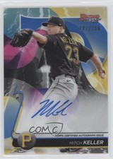 2020 Bowman's Best of Blue Refractor 107/150 Mitch Keller #B20-MK Auto s3g