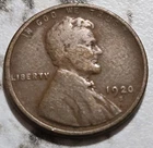 1920-S Lincoln Wheat Cent Penny 1c San Francisco Mint US Type Coin VG/F BIN928