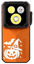 Olight Oclip 2 Ultra Amber Orange Halloween ED, UV/Floodlight/Red/Spot, 580L