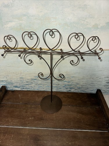 Store Display Fixtures  12 PEG BOUTIQUE STYLE DISPLAY STAND ADJUSTABLE