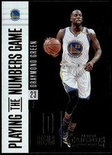 2017-18 Panini Contenders #11 Draymond Green Playing the Numbers Game E1