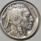 1930-S Buffalo Nickel - VF+ **Semi-Key: 5,435,000 Minted** (Lot #1)
