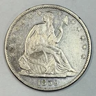 1859-O Seated Liberty Half Dollar 50c Silver New Orleans 50 Cent US Type Coin