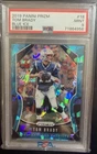 2019 TOM BRADY PANINI PRIZM FOOTBALL #18 BLUE ICE /99 PATRIOTS PSA 9 MINT