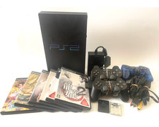 Sony PlayStation 2 PS2 Console Bundle Controllers Multitap Memory Cards Games JP