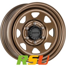 4x Dotz Dakar bronze 7x16" ET24 LK6 139.7 ML 93 Stahlfelgen 16 Zoll