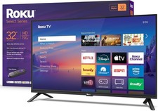 Roku 32" Class Select Series HD 720p 60Hz LED Smart Roku TV Wi-Fi  apps 2026