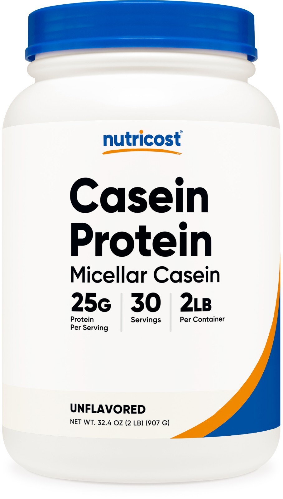 Nutricost Casein Protein Powder 2 фунта мицеллярный казеин без глютена без ГМО 7190₽
