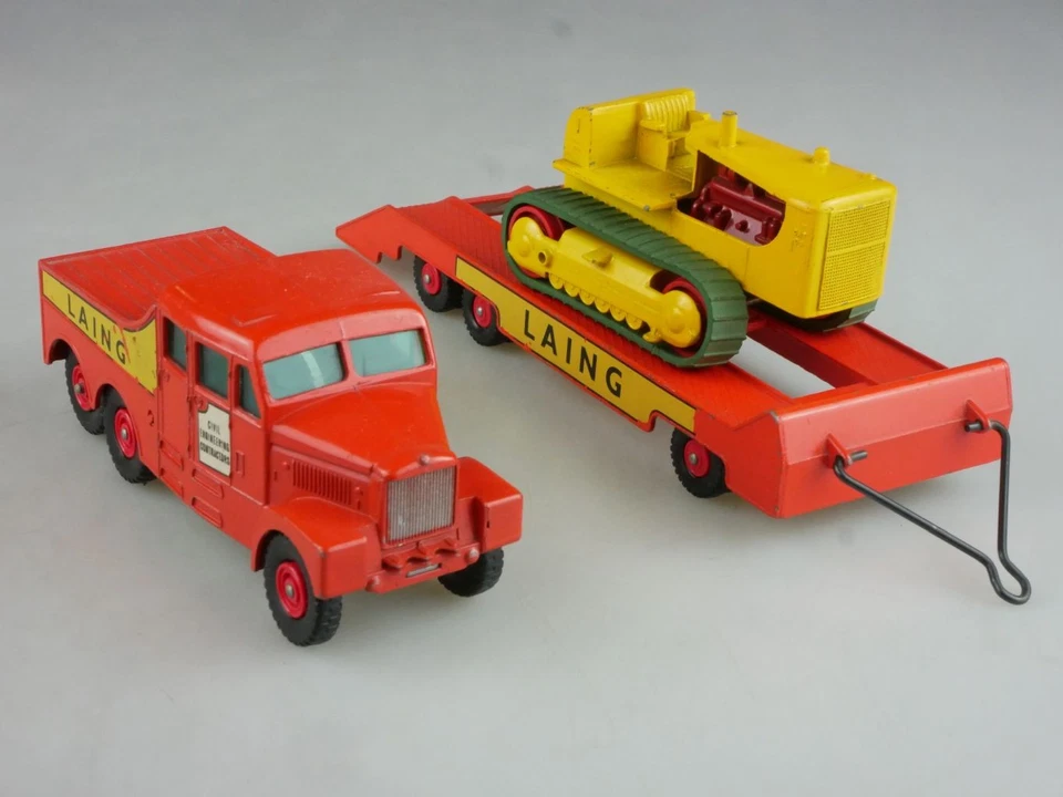 Trattore K-08A Scammell Prime Mover & Caterpillar - 81441 Matchbox King Size Lesne - Immagine 3 di 4