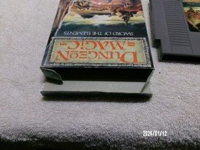 #771 NES: Dungeon Magic -Nintendo - CIB W/ Manual / Map 