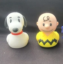 SNOOPY and CHARLIE BROWN Dash Ducks 3D Jeep Ducks 2 Pack