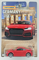 Matchbox 2019 Audi Tt Rs Coupe Germany Nr.9 2023 Mattel Neu Ovp